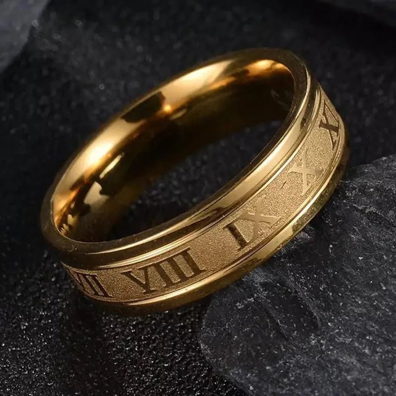 Roman Numeral Rings - Berserk Jewels Jewelery Jewellery