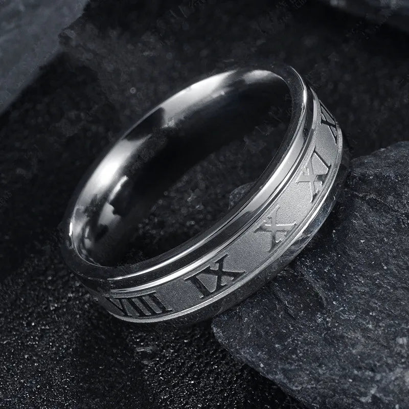 Roman Numeral Rings - Berserk Jewels Jewelery Jewellery