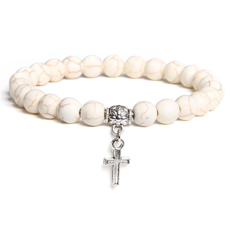 Silver Cross Bracelet – Berserk Jewels