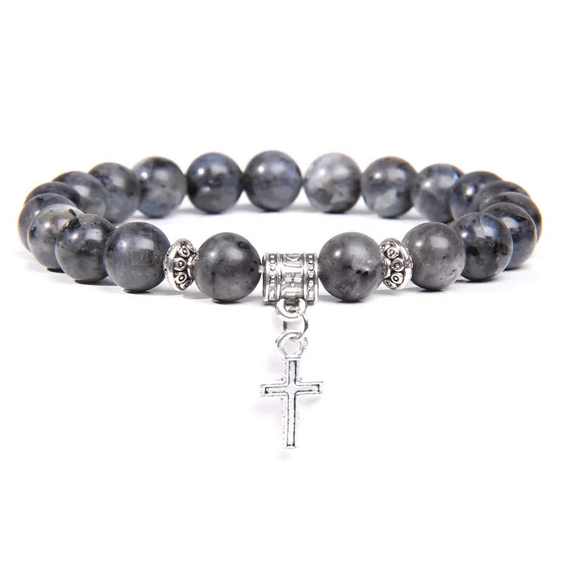 Silver Cross Bracelet - Berserk Jewels Jewelery Jewellery