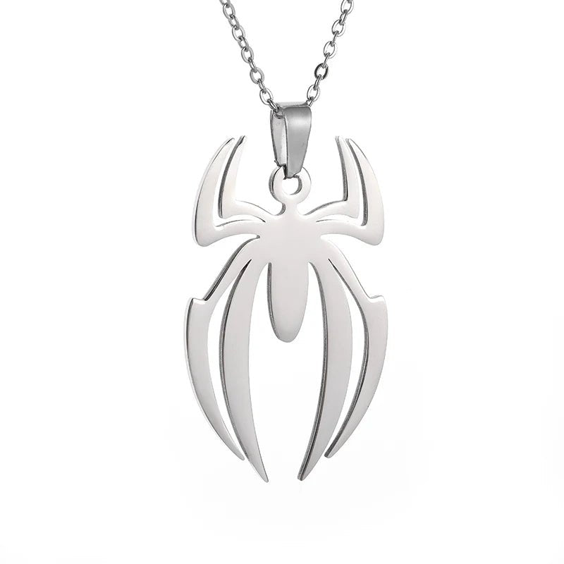 Spiderman Necklace - Mens Anime Jewelry Jewellery