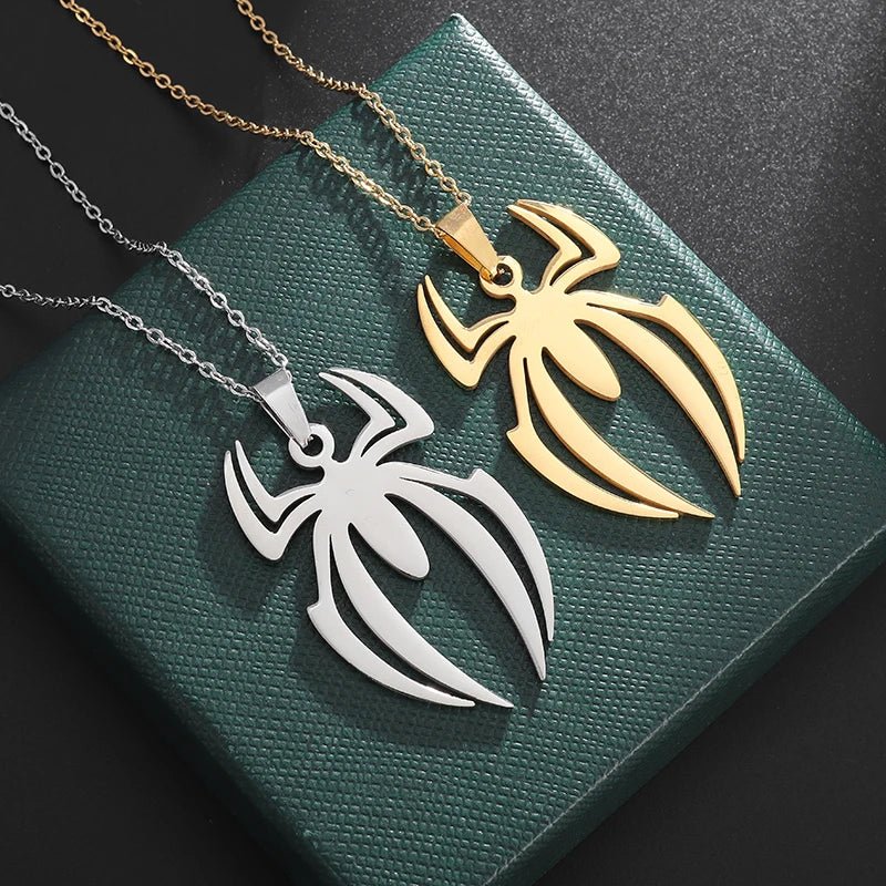 Spiderman Necklace - Mens Anime Jewelry Jewellery