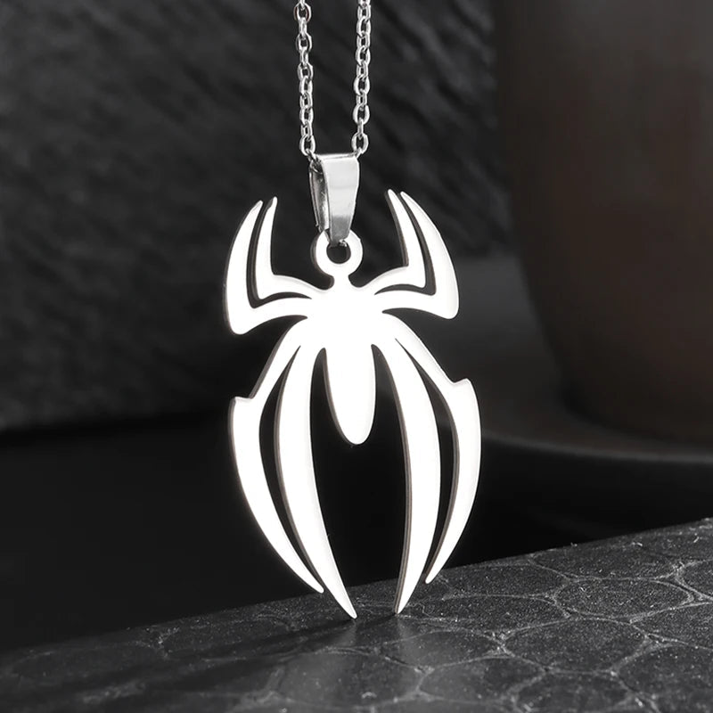 Spiderman Necklace - Mens Anime Jewelry Jewellery