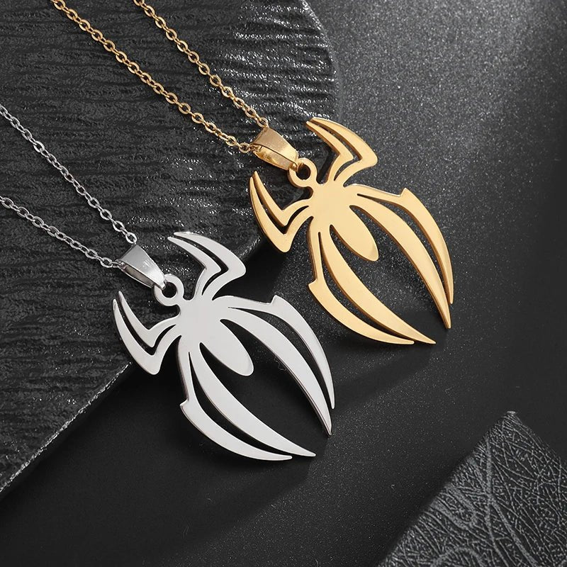 Spiderman Necklace - Mens Anime Jewelry Jewellery