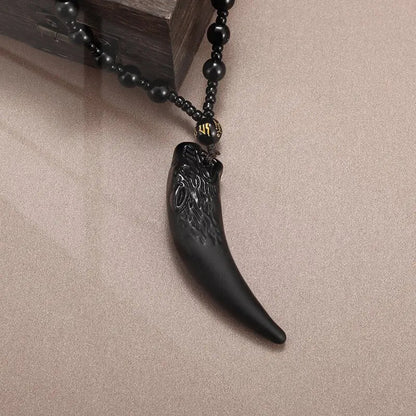 Spike Wolf Head Pendant Necklace - Berserk Jewels Jewelery Jewellery