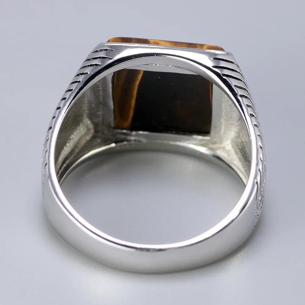 Square Stone Ring - Berserk Jewels Jewelery Jewellery