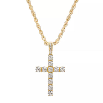 Tennis Cross Necklace - Berserk Jewels Jewelery Jewellery