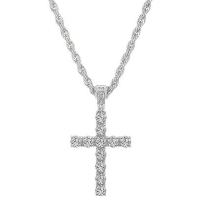 Tennis Cross Necklace - Berserk Jewels Jewelery Jewellery