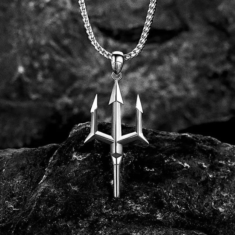 Trident Zeus Necklace - Berserk Jewels Jewelery Jewellery