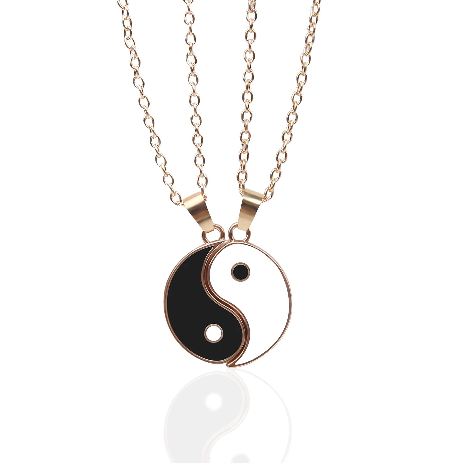 Yin and Yang Pendant Necklace - Berserk Jewels Jewelery Jewellery